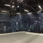 RTL Studio-Hintergrund "Skyline Hongkong"